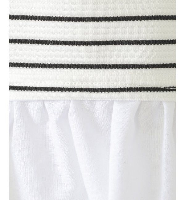 ikka kids「【親子コーデ】リップルタック裾フリルプルオーバー（120~160cm）」|Tシャツ・カットソー|