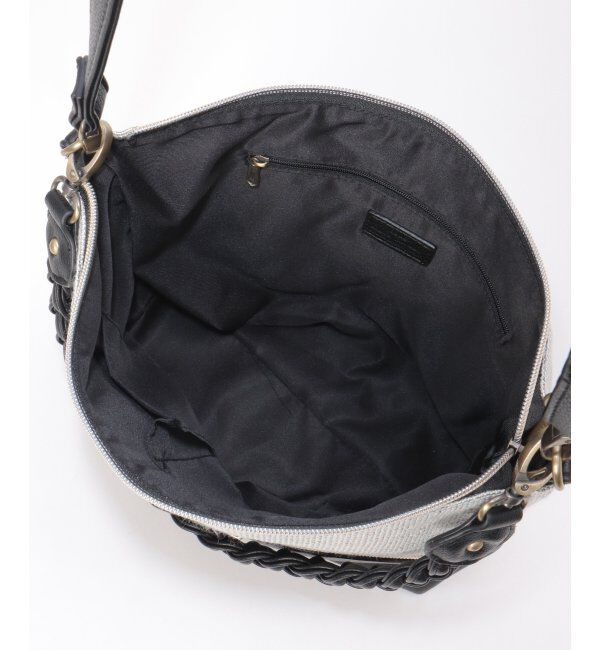 ikka「雑材シート2WAYジップショルダーバッグ」|その他|