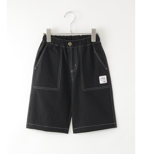 ikka kids「さらっとイージーハーフパンツ（120~160cm）」|その他|ブラック