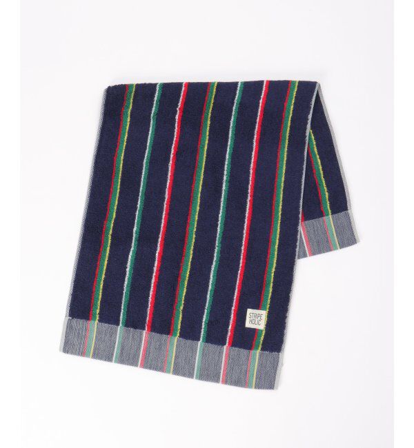 Lbc with Life「ストライプホリック フェイスタオル」|タオル|