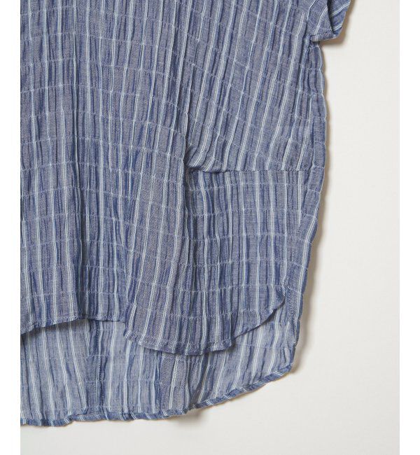 Lbc with Life「テンセル混Vネックブラウス」|シャツ・ブラウス|