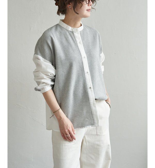 Lbc with Life「イソザイキリカエシャツ」|シャツ・ブラウス|