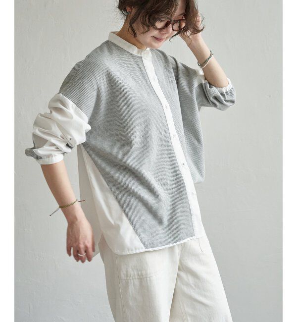 Lbc with Life「イソザイキリカエシャツ」|シャツ・ブラウス|