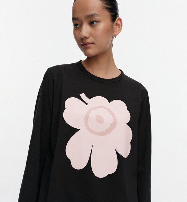 Marimekko「【アジア限定】Efekti Unikko Placement カットソー」|シャツ・ブラウス|