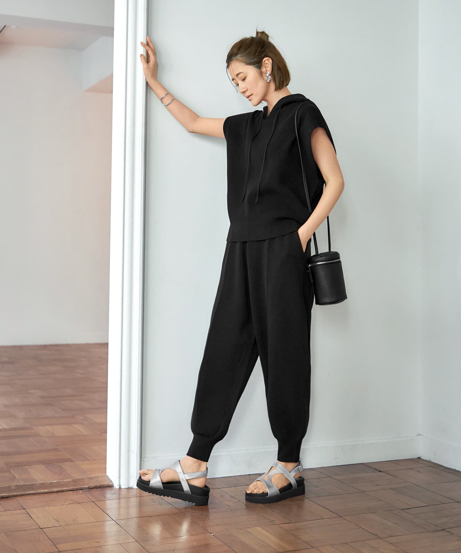 STYLE DELI「Softy Cotton／ミラノリブ編みジョガーパンツ」|その他|