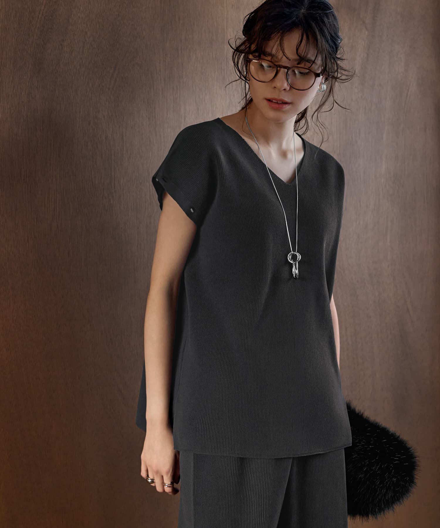 STYLE DELI「袖が外せる◆PUFFニットセットアップ」|ニット・セーター|