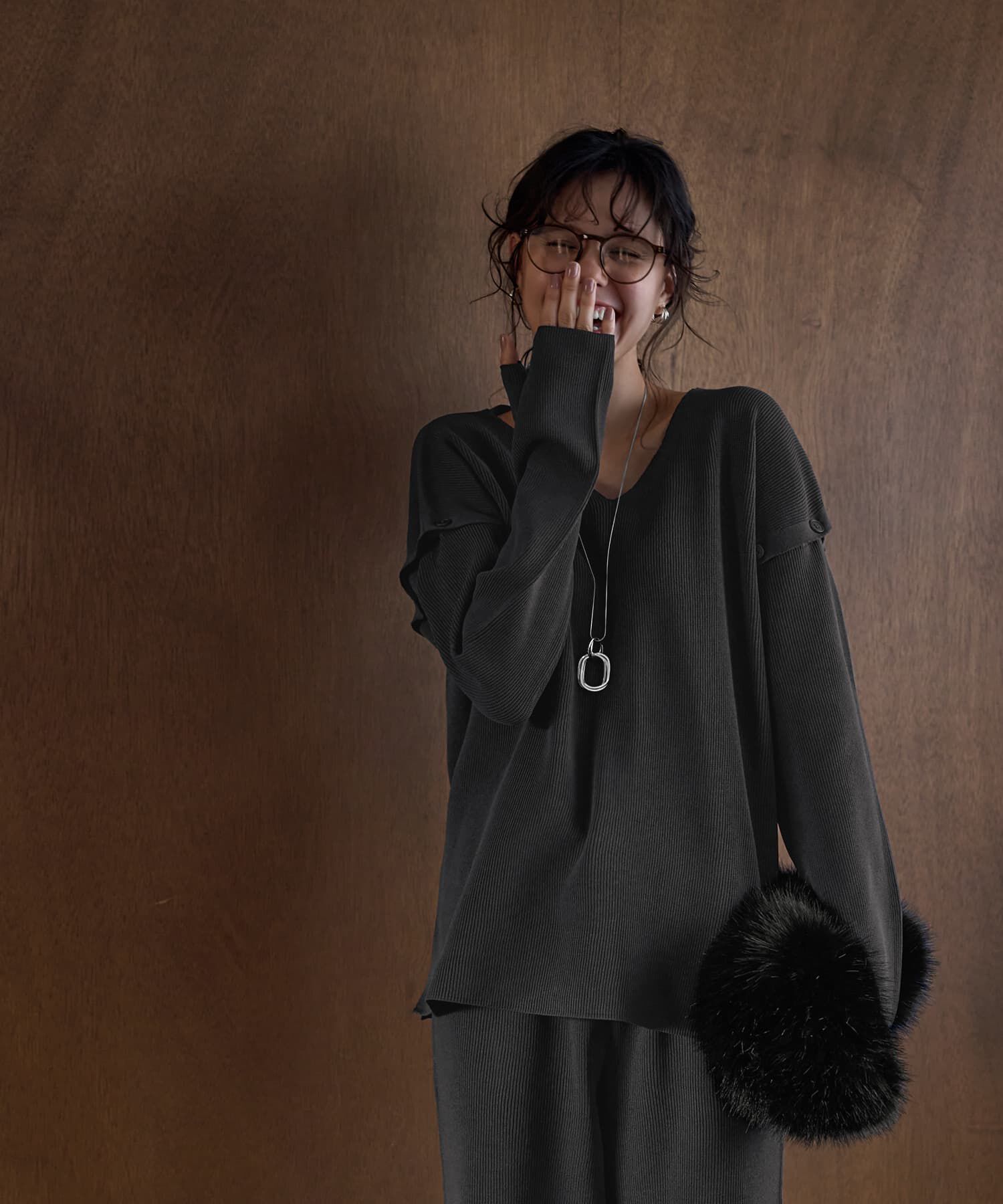 STYLE DELI「袖が外せる◆PUFFニットセットアップ」|ニット・セーター|
