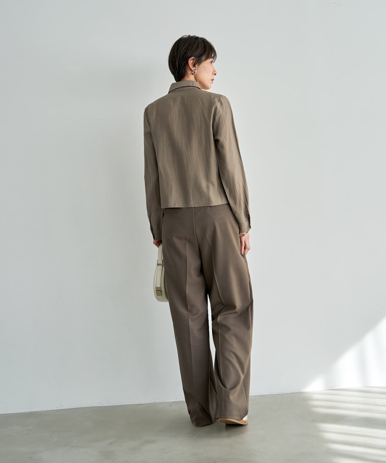 STYLE DELI「キャミレイヤード風シアーシャツ」|シャツ・ブラウス|