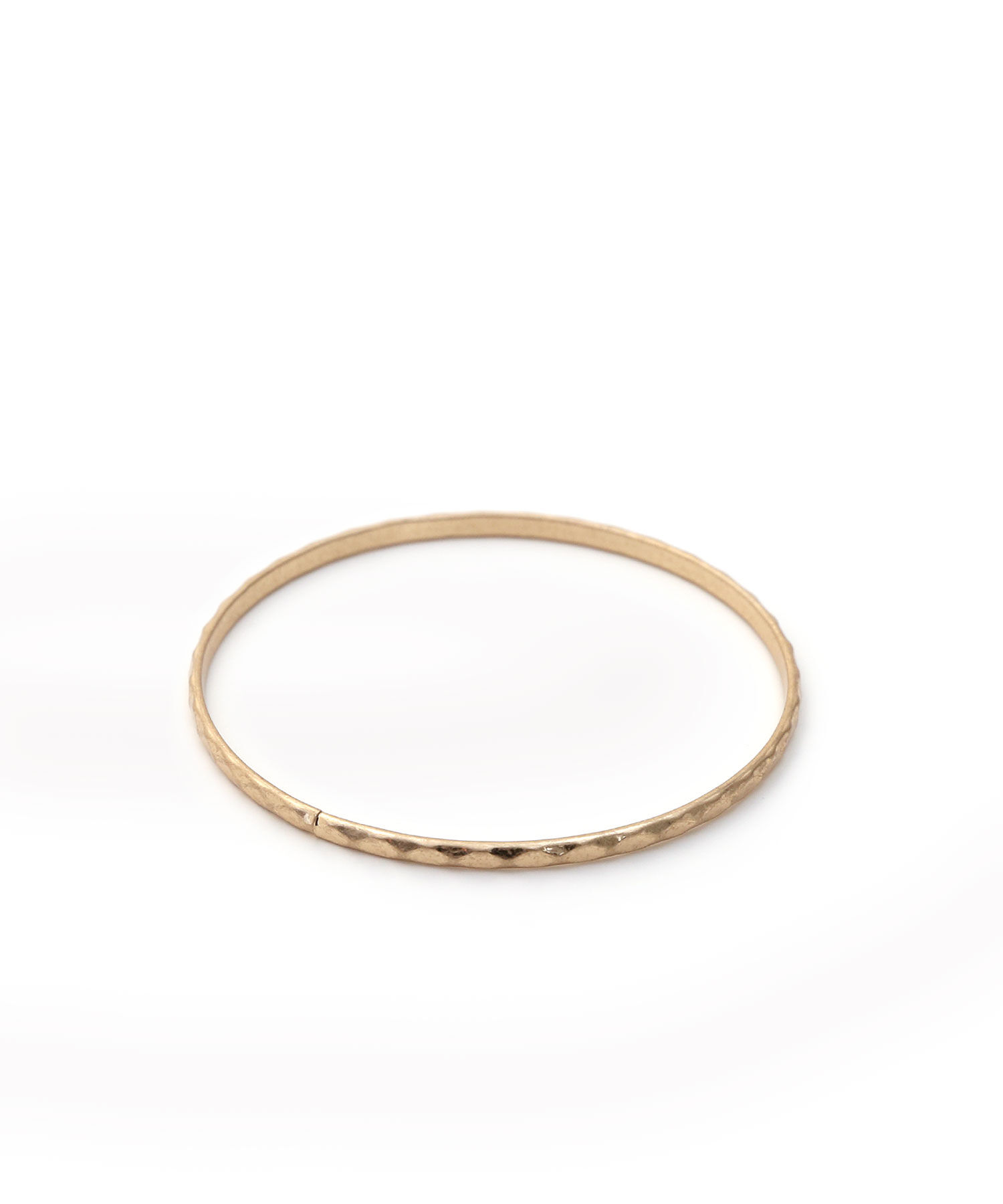  「槌目 クローズサークルバングル」|ブレスレット・バングル|