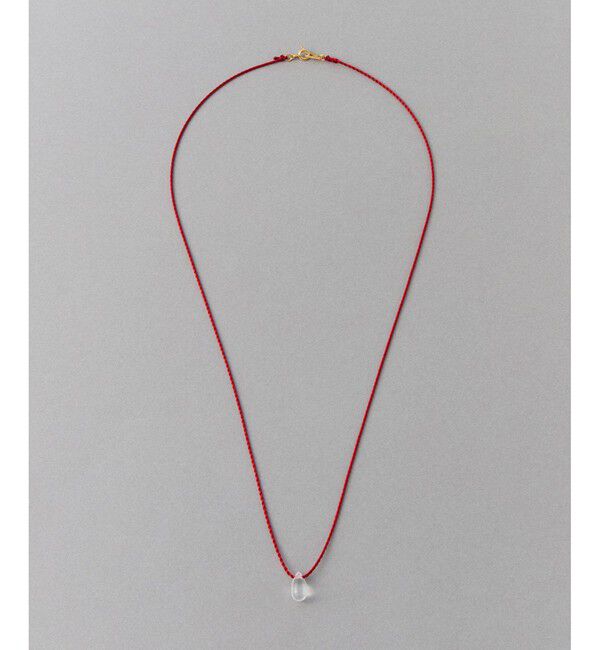 ete「[スウィングドロップ] ナチュラルストーン コード ネックレス」|ネックレス|