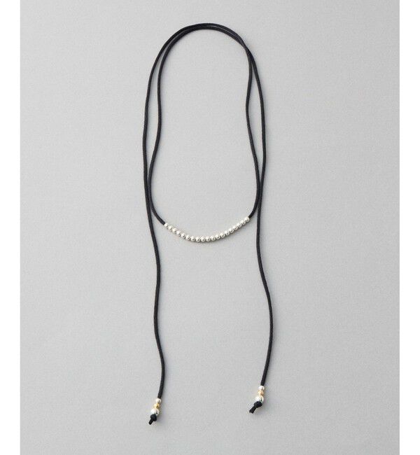 Jouete「[コードネック] ビーズ コンビカラー」|ネックレス|