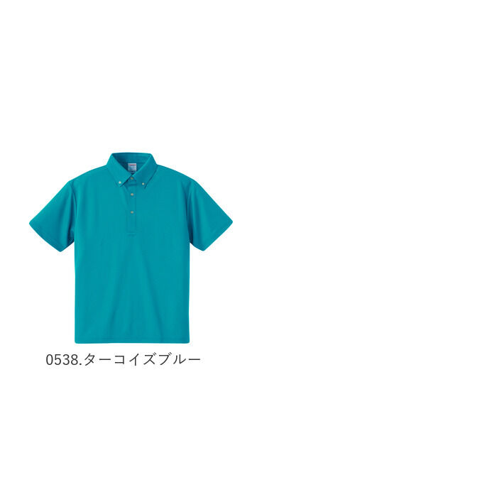 BACKYARD FAMILY「ユナイテッドアスレ ポロシャツ 通販 メンズ 半袖 レディース ボタンダウン 吸水速乾 ドライ機能」|ポロシャツ|