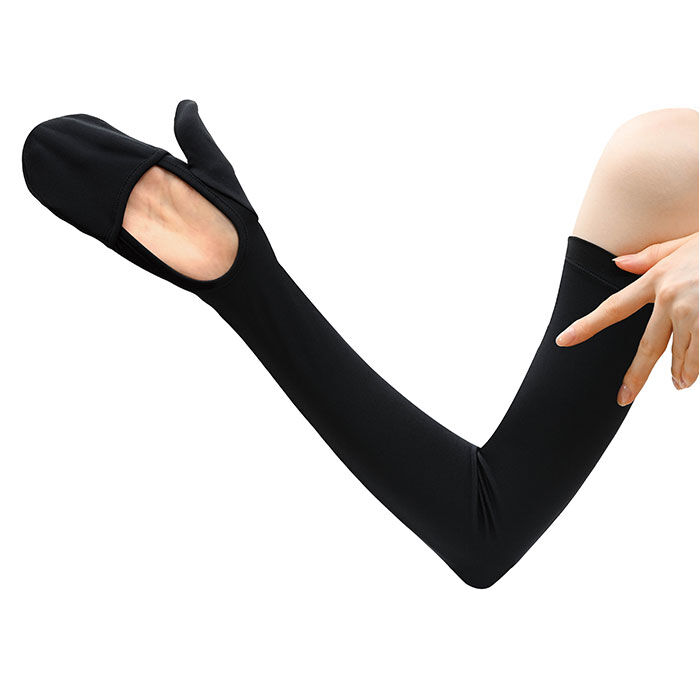 BACKYARD FAMILY「フィットスタイル アームカバー 通販 UVカット 99% アーム カバー UV 手袋」|手袋|