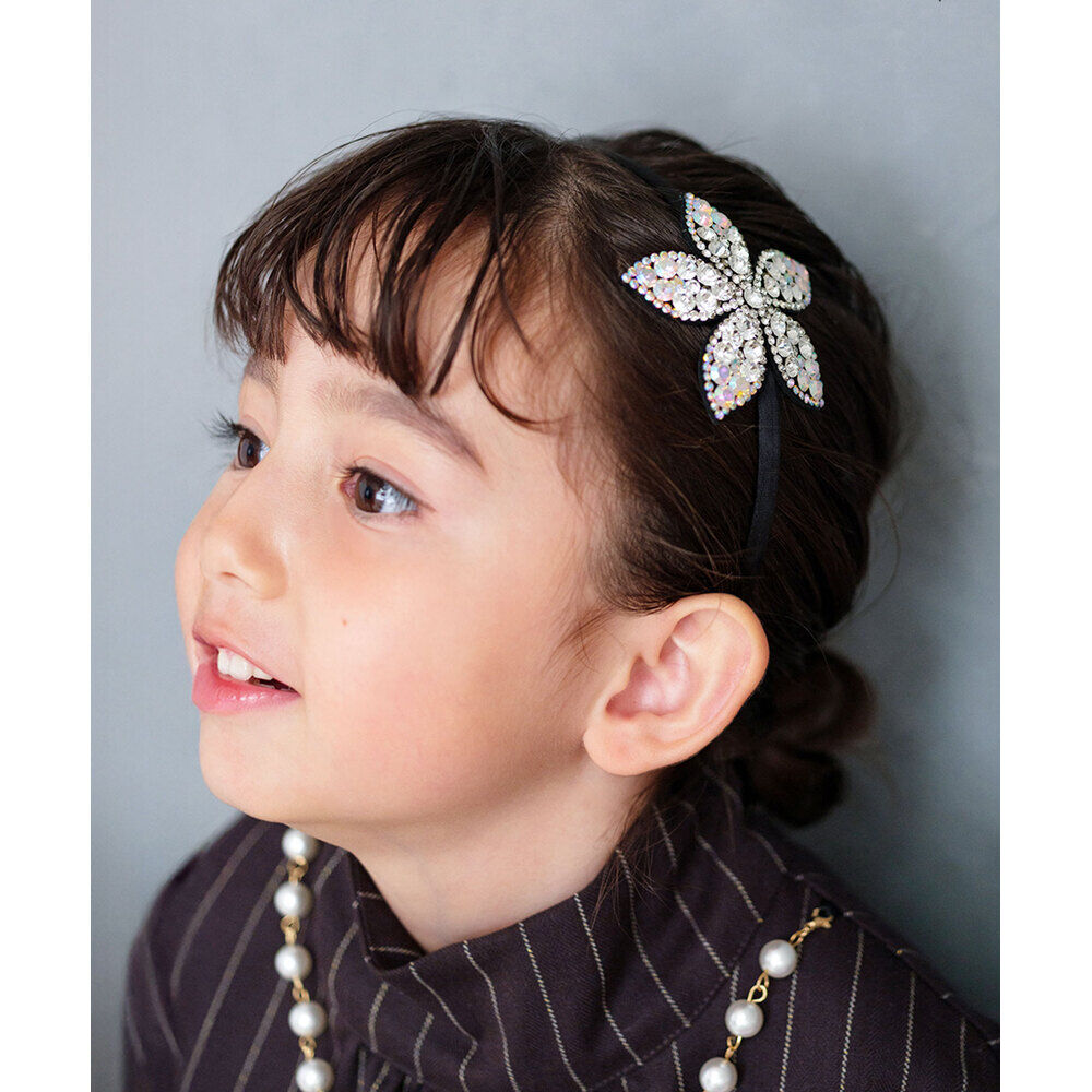 BACKYARD FAMILY「Rora カチューシャ キッズ 通販 ローラ キラキラフラワー 髪飾り 髪留め 髪どめ」|その他|その他1