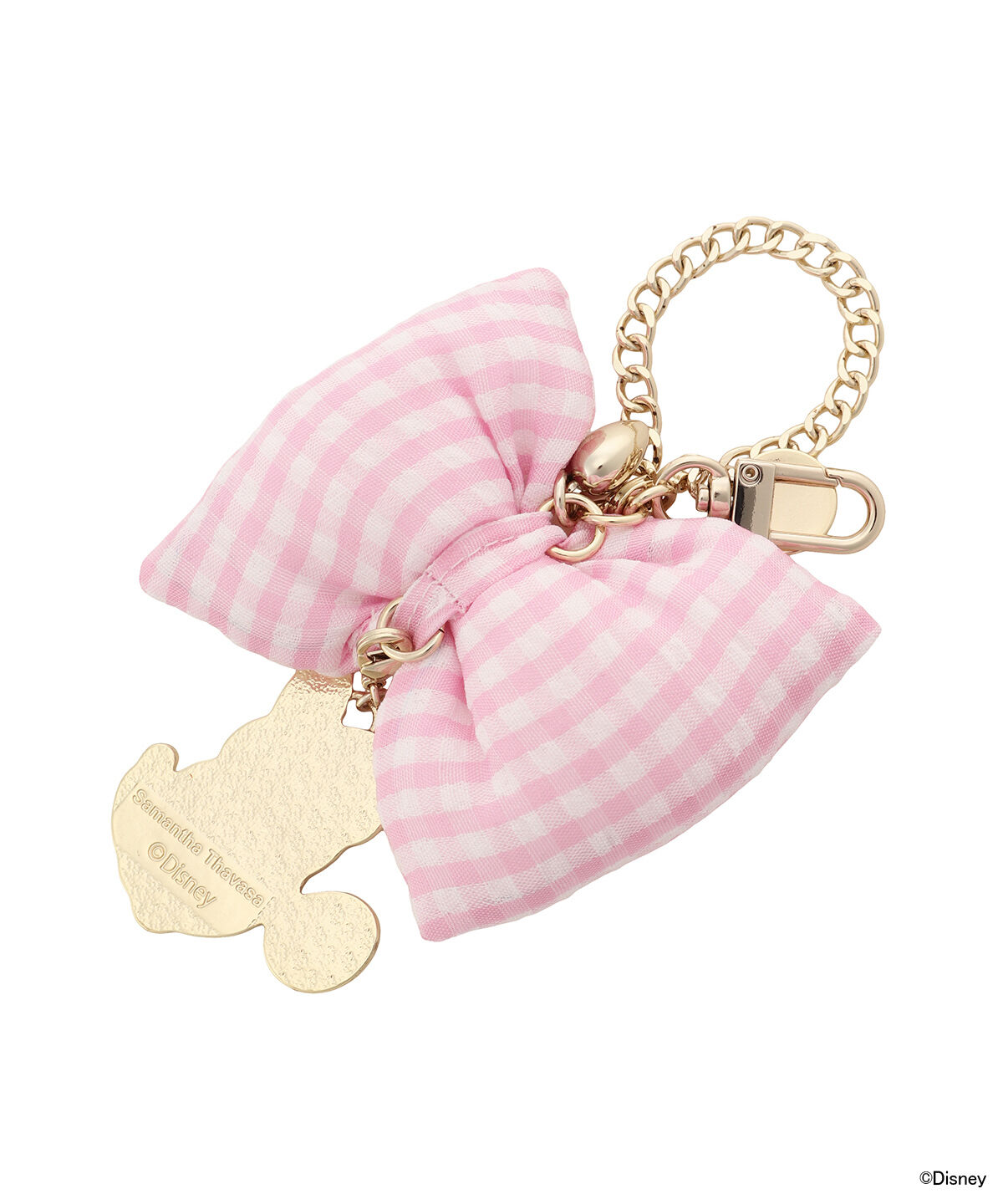 Samantha Thavasa「「ミニーマウス」コレクション リボン2wayチャーム（ミニー）」|チャーム・キーホルダー|