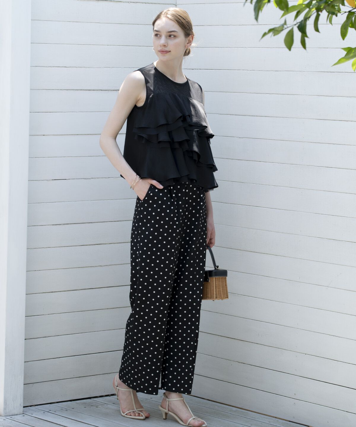 アンドクチュール「ティアードフリルブラウス」|シャツ・ブラウス|