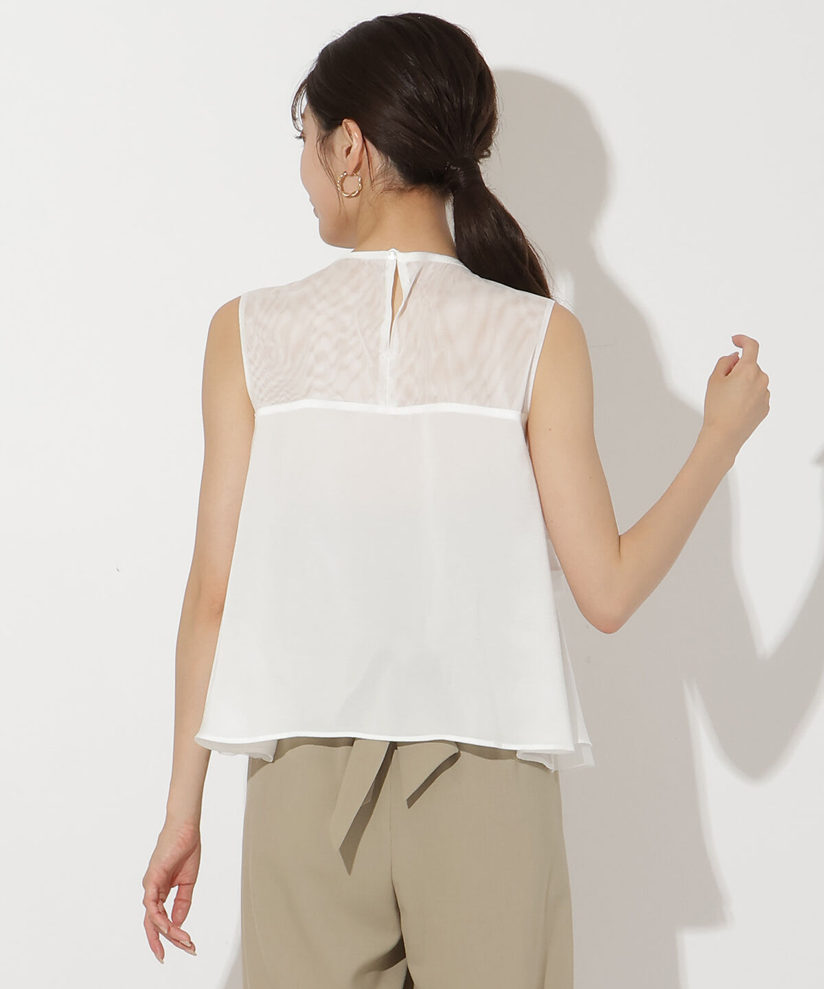 アンドクチュール「ティアードフリルブラウス」|シャツ・ブラウス|