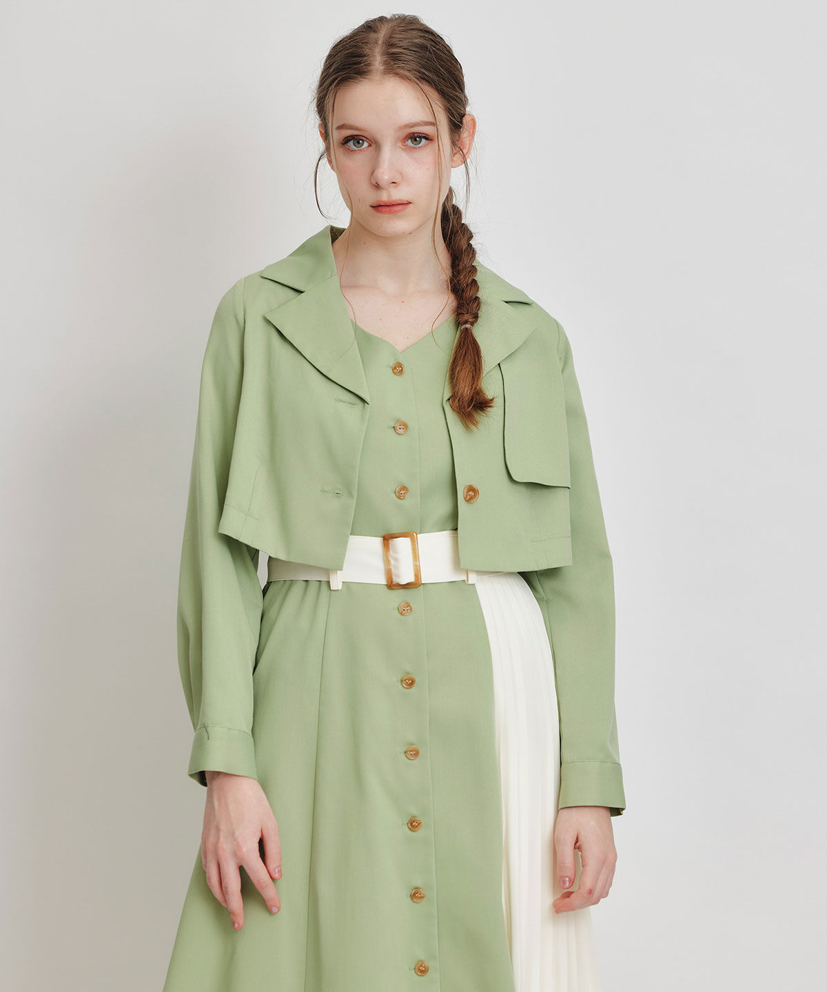 REDYAZEL「ﾄﾚﾝﾁﾃﾞｨﾃｨｰﾙｼｮｰﾄｼｬﾂｼﾞｬｹｯﾄ&times;ﾊﾞｲｶﾗｰﾌﾟ  」|ワンピース|