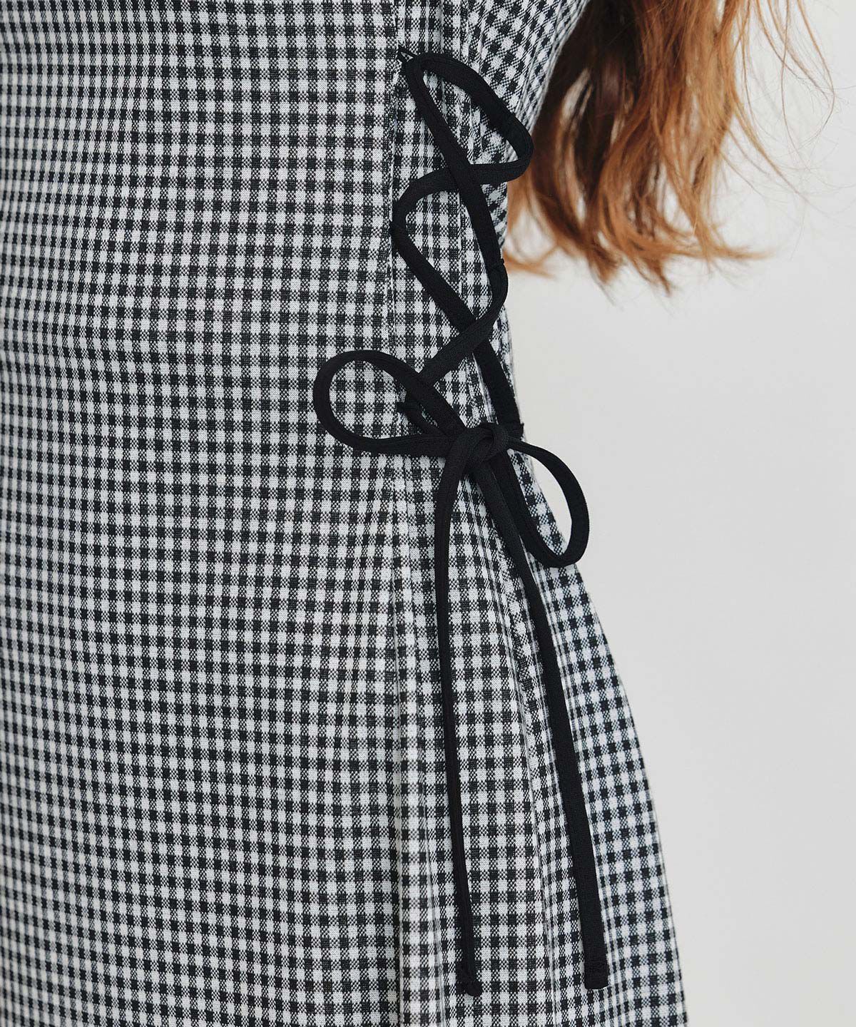 REDYAZEL「ポロカットレースアップフレアロングワンピース」|ワンピース|