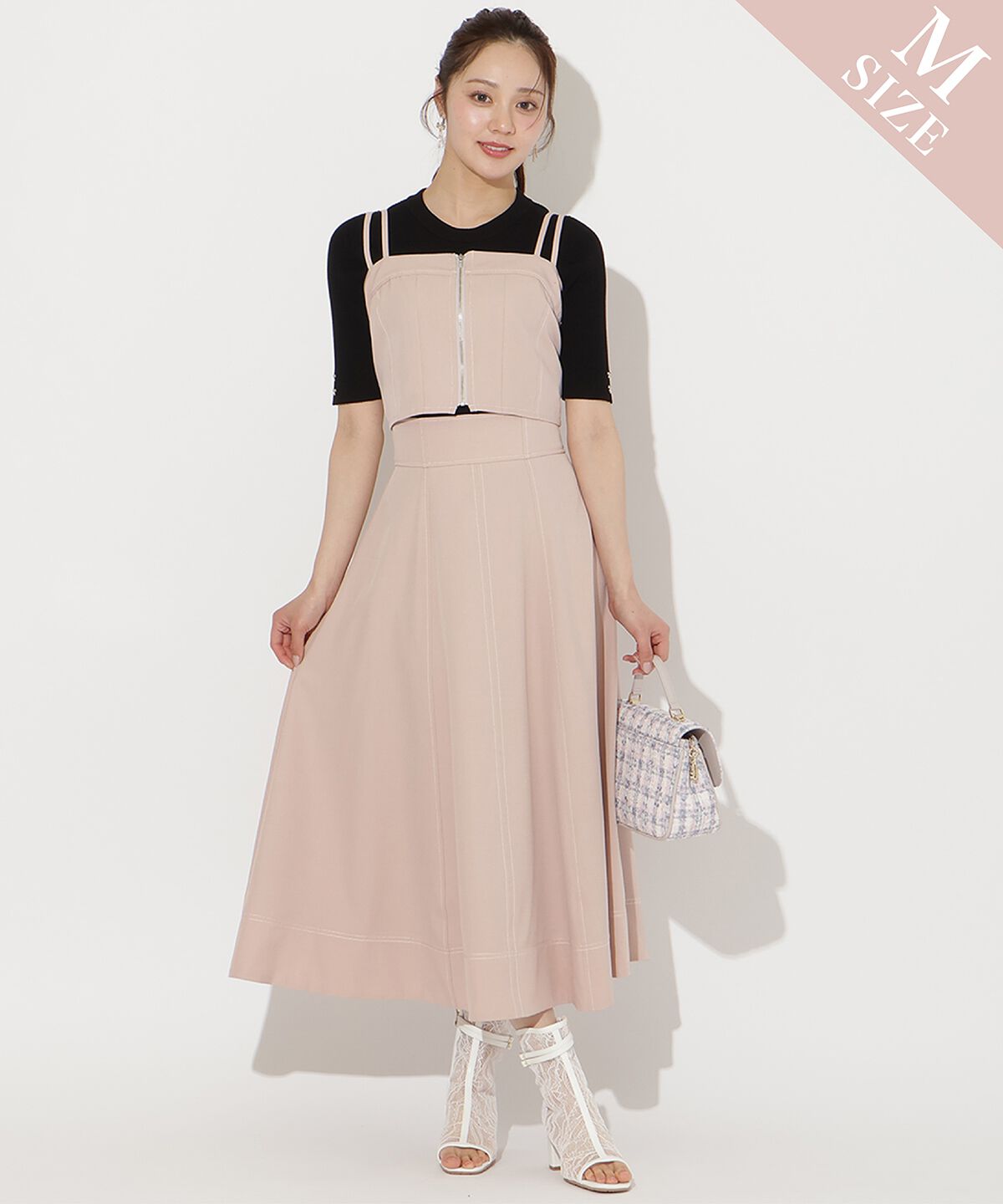 WILLSELECTION「ライトデニムフレアスカート」|スカート|