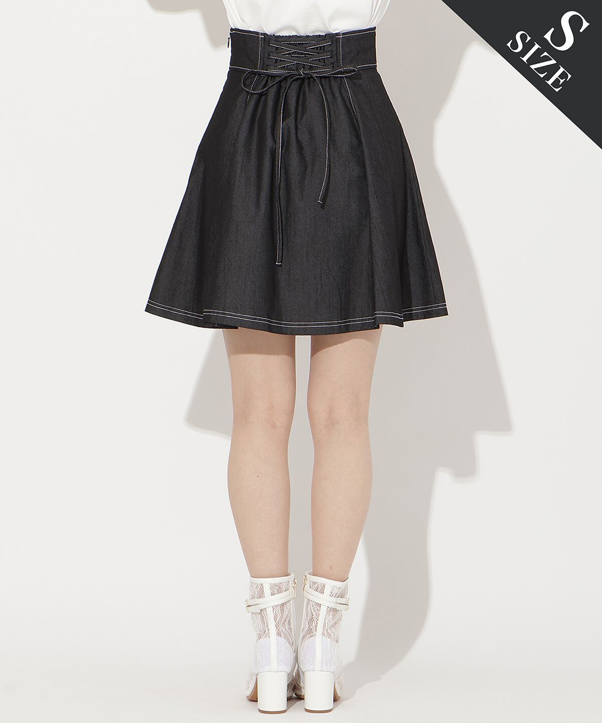 WILLSELECTION「ライトデニムフレアスカート」|スカート|