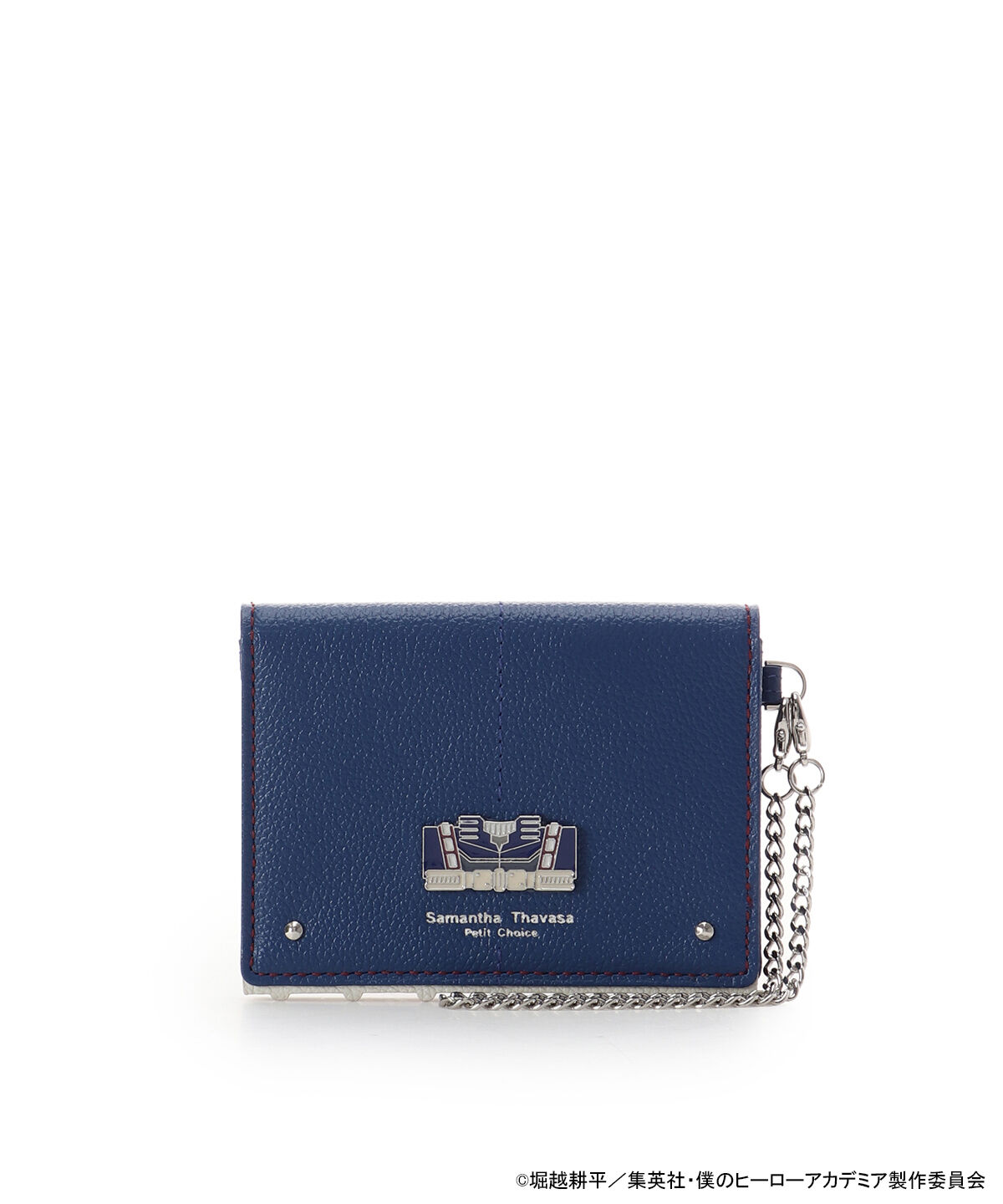 Samantha Thavasa Petit Choice「『僕のヒーローアカデミア』「轟焦凍」コレクション パスケース」|定期入れ|ネイビー