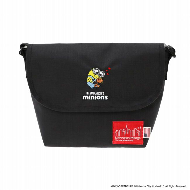 Manhattan Portage「Nylon Messenger Bag JR (SM) BP W/DIV MGNT 500D CORDURA / MINIONS」|ショルダー・メッセンジャー|