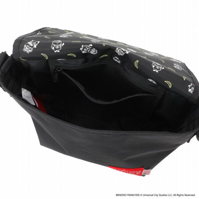Manhattan Portage「Nylon Messenger Bag JR (SM) BP W/DIV MGNT 500D CORDURA / MINIONS」|ショルダー・メッセンジャー|