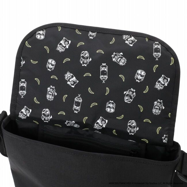 Manhattan Portage「Nylon Messenger Bag JR (SM) BP W/DIV MGNT 500D CORDURA / MINIONS」|ショルダー・メッセンジャー|