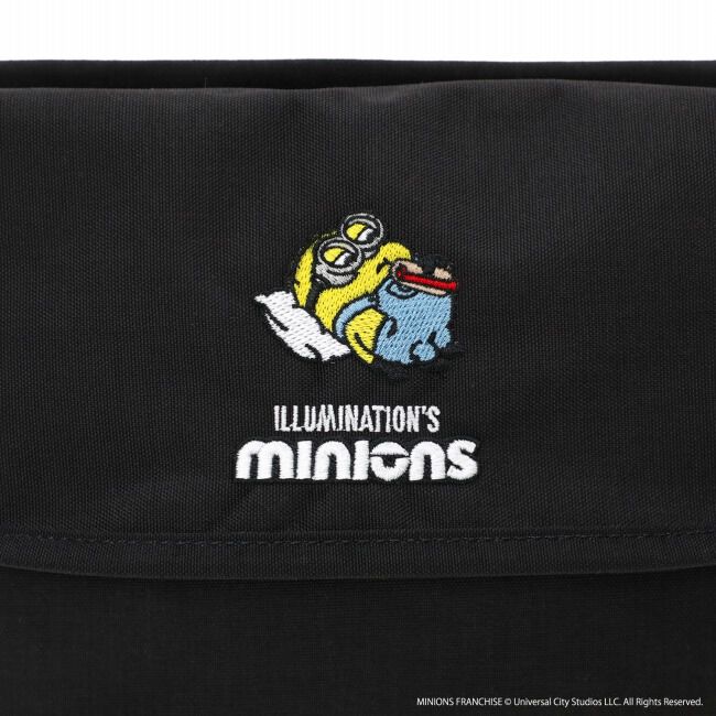 Manhattan Portage「Nylon Messenger Bag (XS) BP W/DIV MGNT 500D CORDURA / MINIONS」|ショルダー・メッセンジャー|