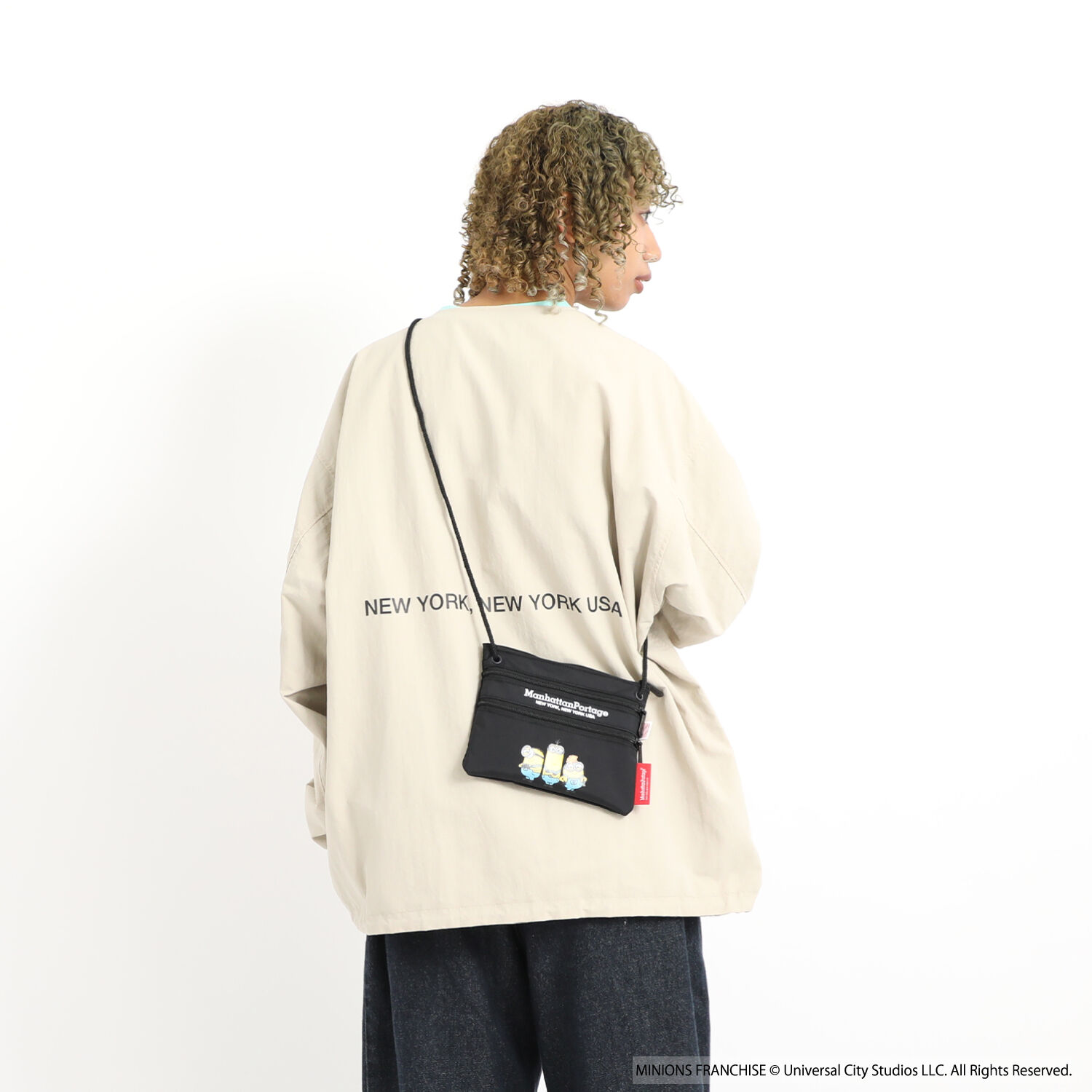 Manhattan Portage「Triple Zipper Pouch / MINIONS」|ショルダー・メッセンジャー|