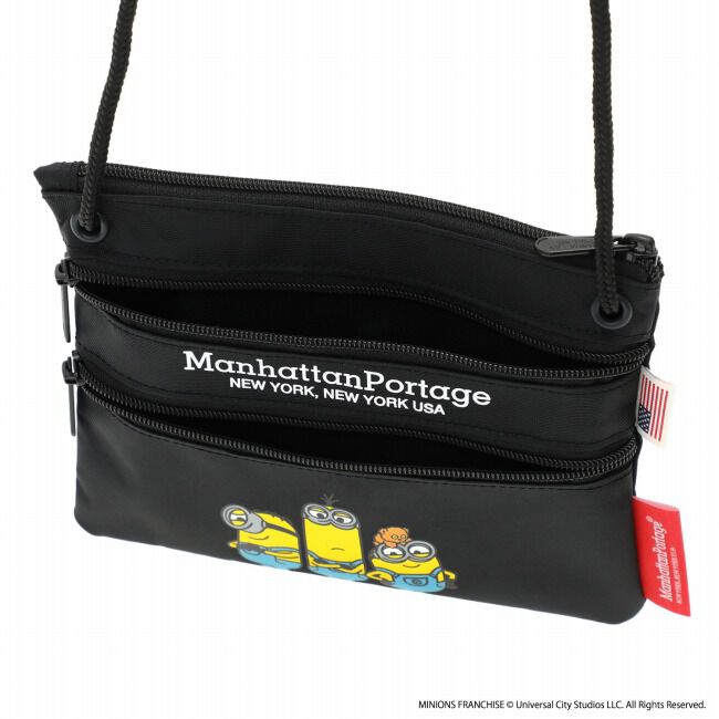 Manhattan Portage「Triple Zipper Pouch / MINIONS」|ショルダー・メッセンジャー|