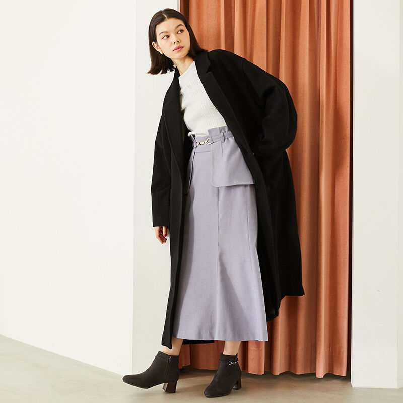 WA Oriental TRaffic「ビットモチーフミドルヒールブーツ/32406」|ショートブーツ|