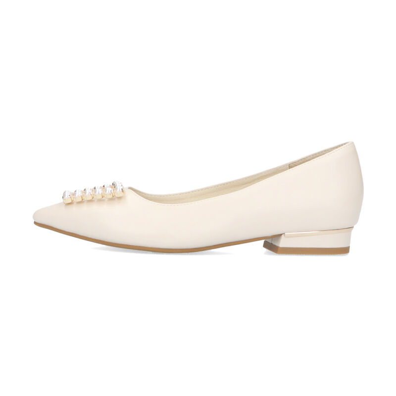 ORiental TRaffic「パールモチーフポインテッドトゥパンプス/41117」|パンプス|