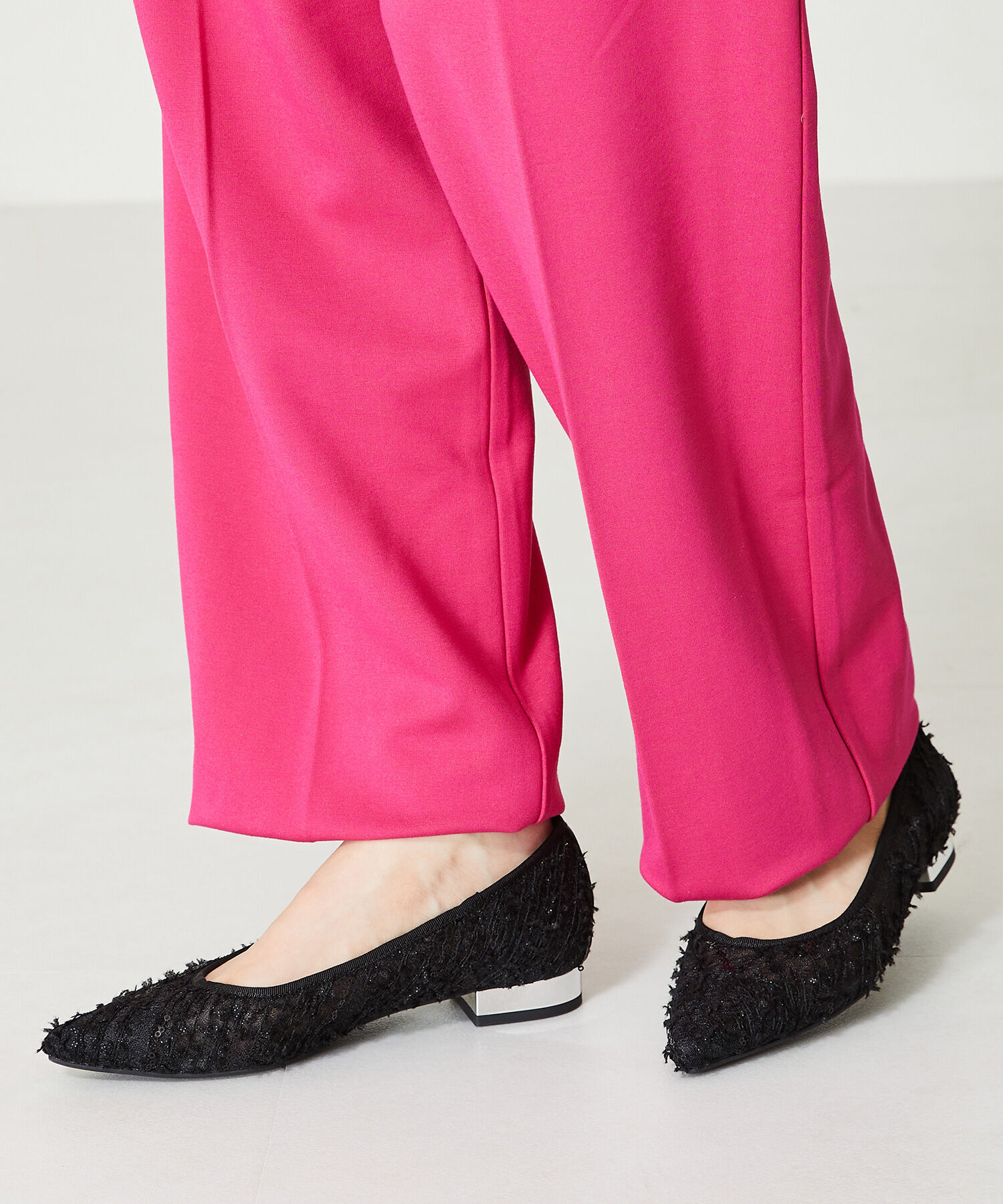 ORiental TRaffic「メタリックヒールチュールパンプス/41102」|パンプス|