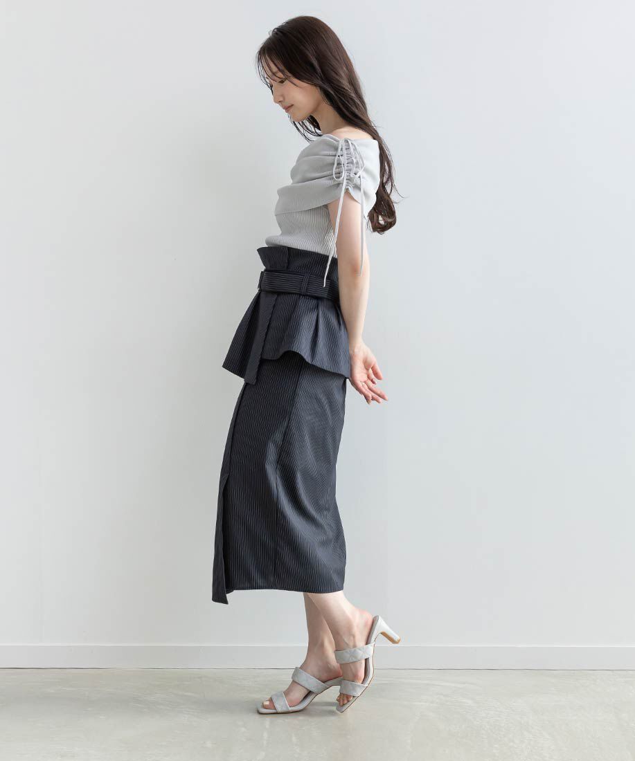  「キルティングミュールサンダル」|パンプス|