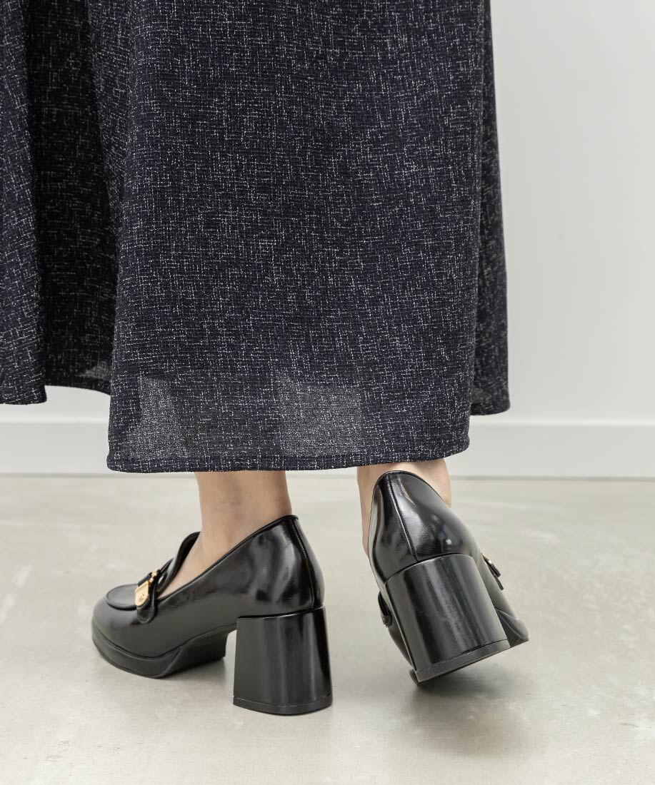  「バックルデザインストームローファー」|ローファー|