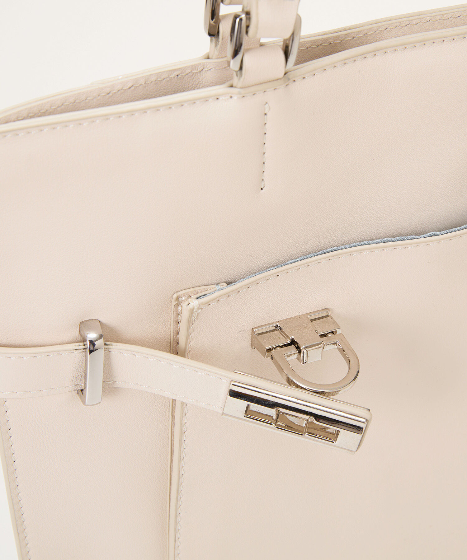 TOPKAPI BREATH「【TREASURE TOPKAPI】ベルトデザイン レザー フラット トートバッグ A4対応」|トートバッグ|