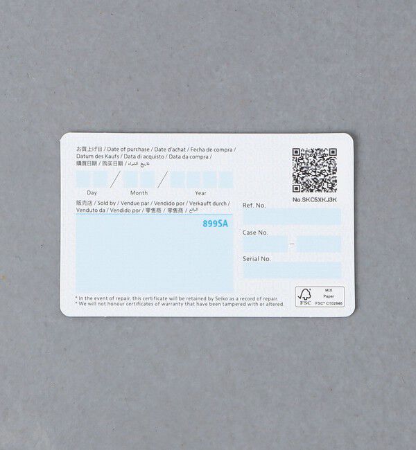 UNITED ARROWS「【別注】＜SEIKO＞スクエア レザー 腕時計2」|腕時計|