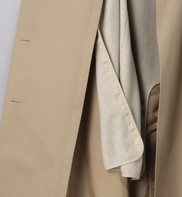 UNITED ARROWS「コットンギャバ トレンチコート」|トレンチコート|
