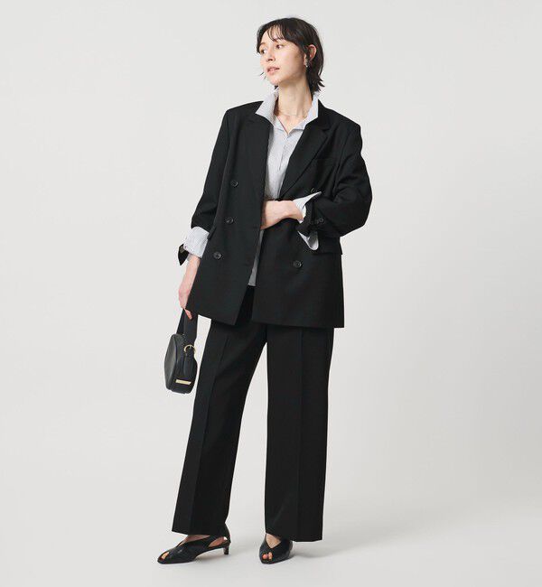 UNITED ARROWS「ギャバジン パンツ」|スラックス|