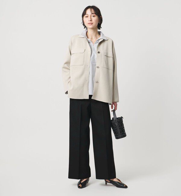 UNITED ARROWS「ギャバジン パンツ」|スラックス|