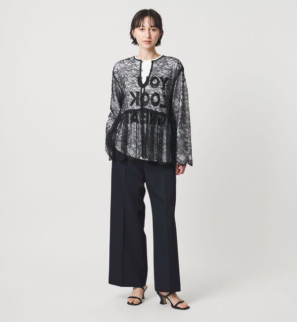 UNITED ARROWS「ギャバジン パンツ」|スラックス|