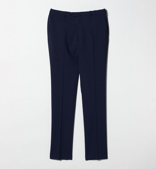 UNITED ARROWS「トロピカル ノープリーツ スラックス COMFORT EASY‐MODEL 2WAYストレッチ 撥水」|スラックス|