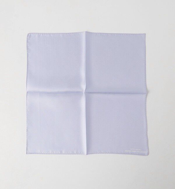 UNITED ARROWS green label relaxing「GLR シルク ソリッド ポケットチーフ」|バンダナ・スカーフ|