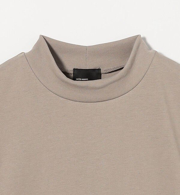 UNITED ARROWS green label relaxing「【WEB限定】JUST fit デイリー モック 半袖 Ｔシャツ カットソー -吸水速乾・抗菌-」|Tシャツ・カットソー|