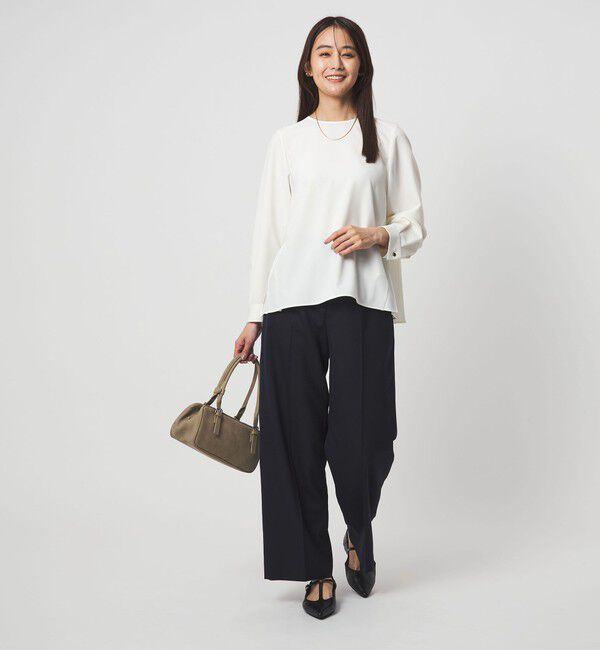 UNITED ARROWS green label relaxing「［size SHORT/TALLあり］Greed グリード ストレート パンツ ウォッシャブル」|スラックス|