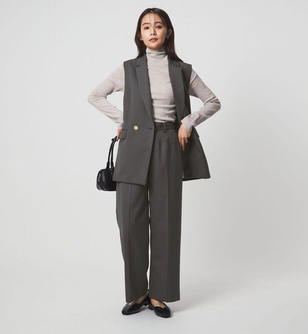 UNITED ARROWS green label relaxing「Greed グリード テーラード ジレ ウォッシャブル」|ベスト・ジレ|