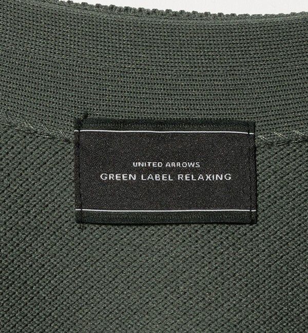 UNITED ARROWS green label relaxing「ポリエステル リンクス Vネック カーディガン」|カーディガン|