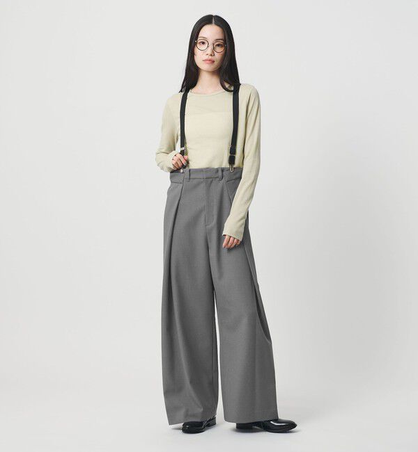 BEAUTY&YOUTH UNITED ARROWS「＜provoke＞サスペンダー タックパンツ」|その他|